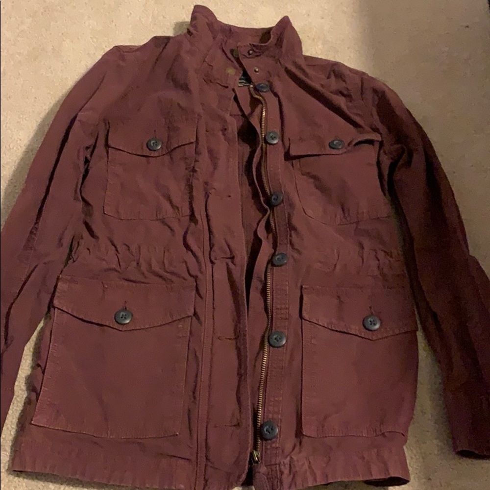 Maroon jacket
